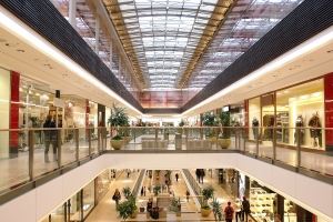 shopping centres